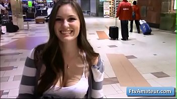 Hot Brunette Big Tit Teen Summer Flash Her Natural Big Boobs In Public free video