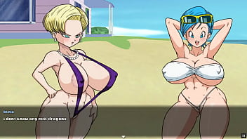 Super Slut Z Tournament 2 [Dragon Ball Hentai Game Parody] Ep.2 Android 18 Sex Against Her Doppleganger free video