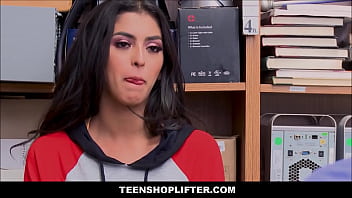 Hot Brunette Latina Teen Sophia Leone Caught Shoplifting Candy Has Sex With Officer For No Cops And Jail free video