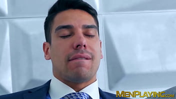 Jock Executive Has His Cock Sucked Before Fucking His Man free video