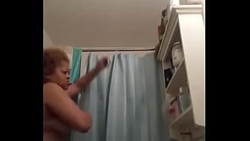 Real Grandson Records His Real Grandmother In Shower free video