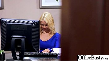 Sexy Horny Girl (Sarah Vandella) With Big Tits Riding Cock In Office Movie-26 free video