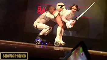 Horny Brunette Amazing Fuck Over An Hoverboard free video