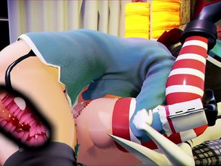 Mmd - Takao & Shimakaze Futanari Anal Sex free video