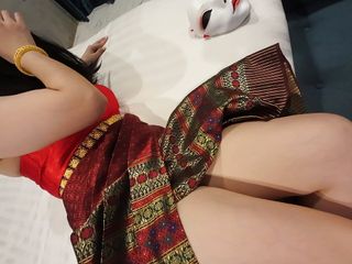 Thai Traditional Dancing Girl Gets Creampie After Work free video