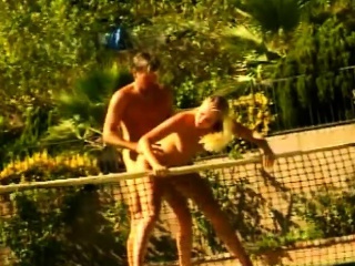 Country Club Beauty Gets Fucked Hard Outside By The Gardener free video